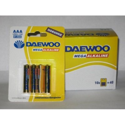 Элемент питания Daewoo LR03-2 (20шт/уп)(24уп/п)
