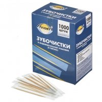 Зубочистки в и/у пленка Авиора (1000шт/уп) (30уп/п)