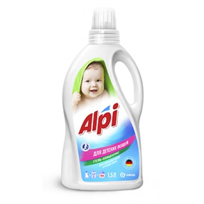 Гель-концентрат для детских вещей "ALPI" 1,5л. (6шт/пак)   