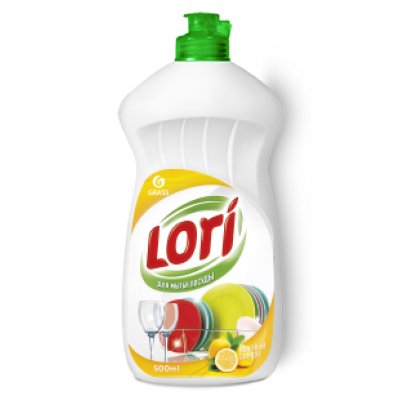 Средство для мытья посуды "Lori" лимон 500мл. (16шт/пак)