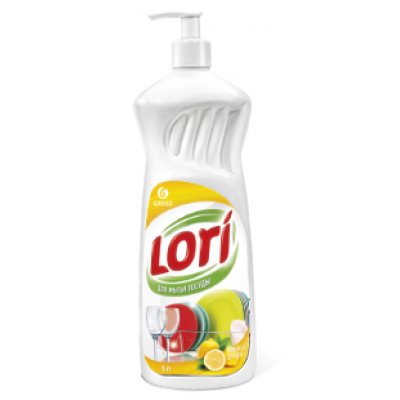 Средство для мытья посуды "Lori" лимон 1л. (12шт/пак)