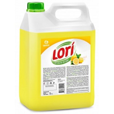 Средство для мытья посуды "Lori-Velly"  " лимон 5кг. (4шт/пак)