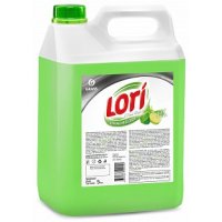 Средство для мытья посуды "Lori Premium" лайм и мята 5кг. (4шт/пак) Средство для мытья посуды "Lori Premium" лайм и мята 5кг. (4шт/пак)