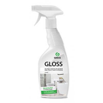 Чистящее средство для ванной комнаты "Gloss" (тригер) 600мл. (12шт/пак)