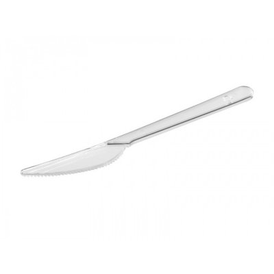 Нож столовый прозрачный Премиум ОРЕЛ (ИнтроПластик)(100шт/уп)(40уп/пак)