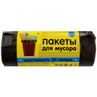 Пакет мусорный 30лит (20шт/уп) 6мкм (80уп/пак) Пакет мусорный 30лит (20шт/уп) 6мкм (80уп/пак)