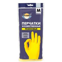 Перчатки резиновые AVIORA (хозяйственные) XL (120 пар/пак) Перчатки резиновые AVIORA (хозяйственные) XL (120 пар/пак)