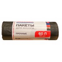 Мусорный пакет 60л(20шт) Упакмаркет (70уп/п) Мусорный пакет 60л(20шт) Упакмаркет (70уп/п)