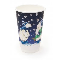 Стакан ТЕРМО БУМ 300мл Белые мишки Soft Touch (25шт/уп)(20уп/пак)