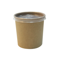 ДоЭко картонная емкость с крышкой под суп каши мороженое ECO SOUP ECONOM 26C 760мл ДоЭко картонная емкость с крышкой под суп каши мороженое ECO SOUP ECONOM 26C 760мл