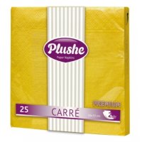 Салфетка 33*33 25 лист. 2 сл. Plushе Желтые (30уп/п) Салфетка 33*33 25 лист. 2 сл. Plushе Желтые (30уп/п)