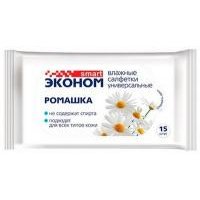 Салфетки влажные Смарт Эконом (15шт) Ромашка (108шт/пак) Салфетки влажные Смарт Эконом (15шт) Ромашка (108шт/пак)