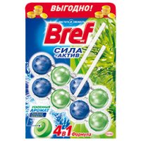 Блок д/туалета БРЕФ сила-актив Хвойная свежесть 50г (10шт/пак)