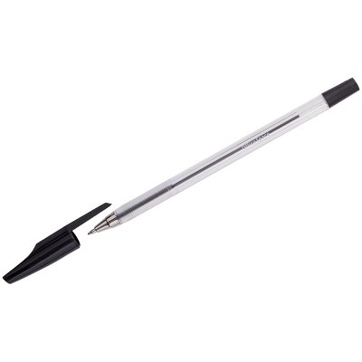 Ручка шариковая OfficeSpace черная, 0,7мм (50шт/уп)