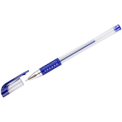 Ручка гелевая OfficeSpace синяя, 0,5мм