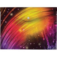 Папка-конверт на кнопке А4 "Galaxy"
