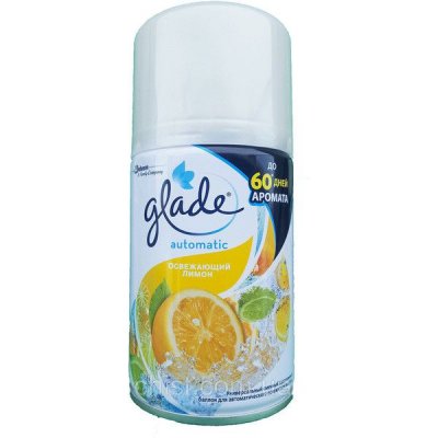 Освежитель воздуха (освежающий лимон) Glade запаска 269 мл