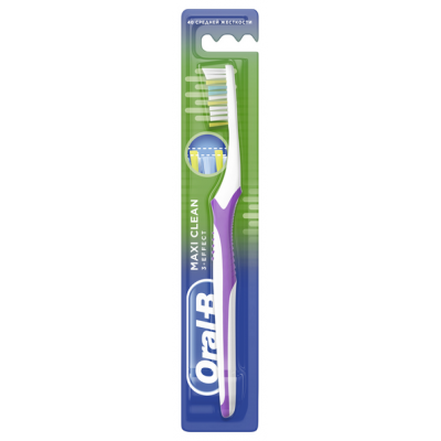 Зубная щетка 3_Effect Maxi Clean 40 средняя 1шт ORAL_B