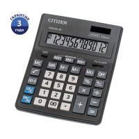 Калькулятор настольный Citizen Business Line CDB1201-BK, 12 разрядов, двойное питание, 155*205*35мм, Калькулятор настольный Citizen Business Line CDB1201-BK, 12 разрядов, двойное питание, 155*205*35мм,