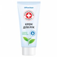 Крем для рук OfficeClean "Антисептический" с экстрактом зеленого чая и маслом оливы, туба 75мл Крем для рук OfficeClean "Антисептический" с экстрактом зеленого чая и маслом оливы, туба 75мл