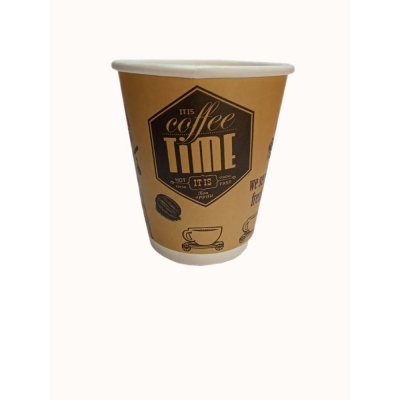 Бум стакан Виридо 250мл Кофе тайм 80мм (50шт/уп)(20уп/пак)