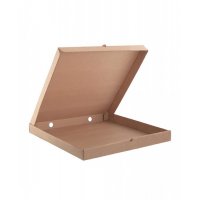 Коробка для пиццы 350*350*40мм белая с рисунком Коробка для пиццы 350*350*40мм белая с рисунком