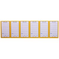 Ценник OfficeSpace "Бабочка 6", упаковка 30л.