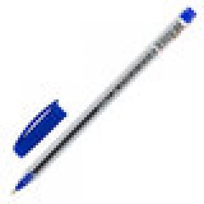 Ручка шариковая масляная STAFF Basic "OBP-306", СИНЯЯ, игольчатый узел 0,7 мм, линия письма 0,35 мм,