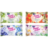 Салфетки влажные Aura "Tropic coctail", 15шт., детские, универсал. очищающие, без спирта(110шт/пак) Салфетки влажные Aura "Tropic coctail", 15шт., детские, универсал. очищающие, без спирта(110шт/пак)