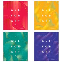 Тетрадь 48л., А5, клетка ArtSpace "Моноколор. All for art", суперэконом Тетрадь 48л., А5, клетка ArtSpace "Моноколор. All for art", суперэконом