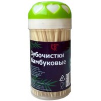 Зубочистки в банке (160шт) LINGER (240уп/пак)