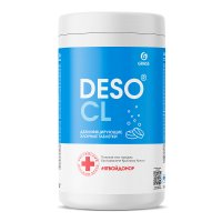 Средство дезинфицирующее с моющим эффектом "DESO CL" таблетки (банка 1кг) 125667