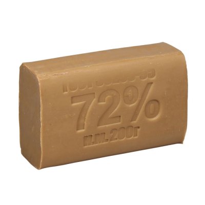Мыло хоз-ное твердое 72% 200гр (60шт/кор) Меридиан